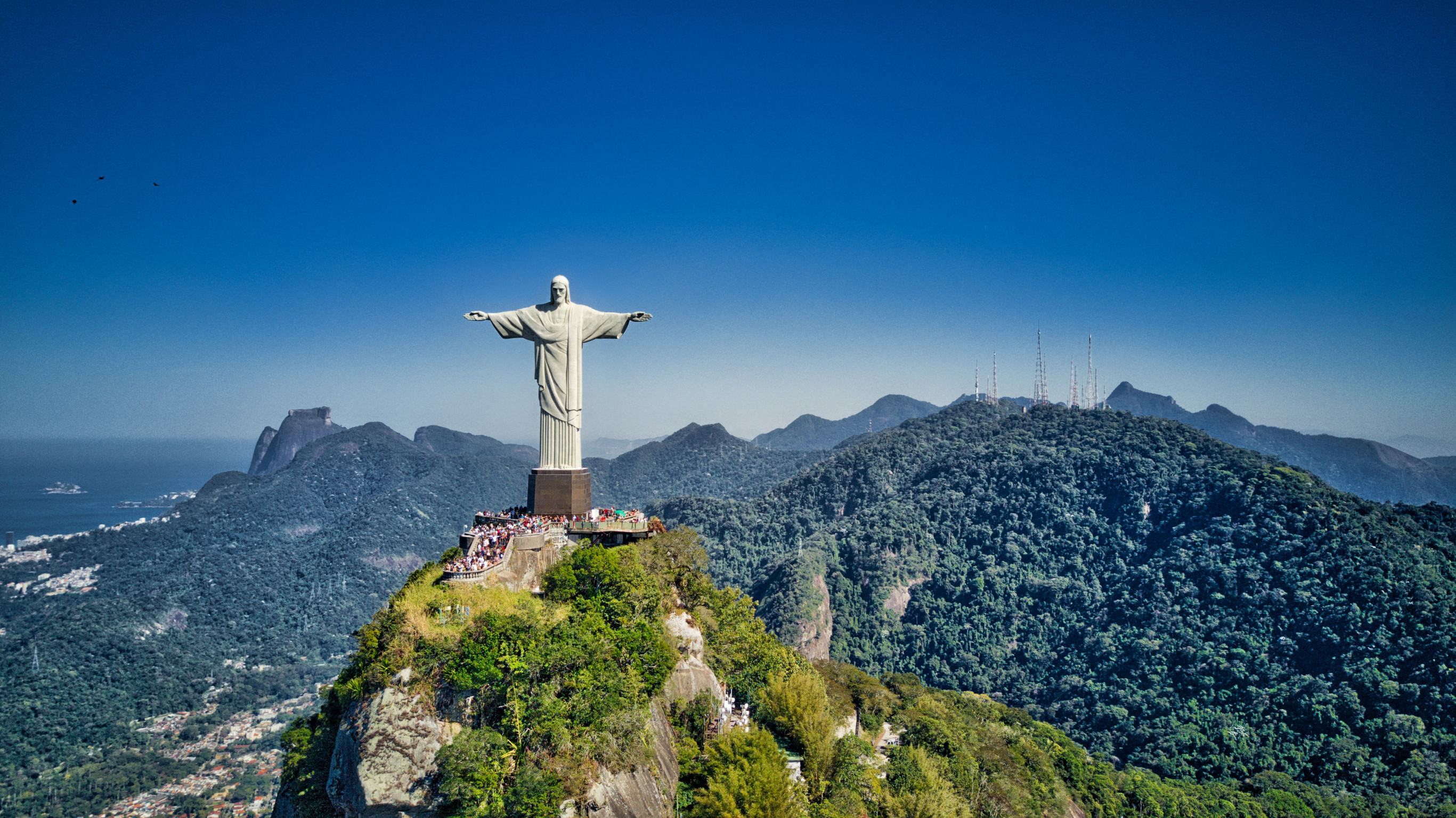 Christ the Redeemer overlooking Rio de Janeiro