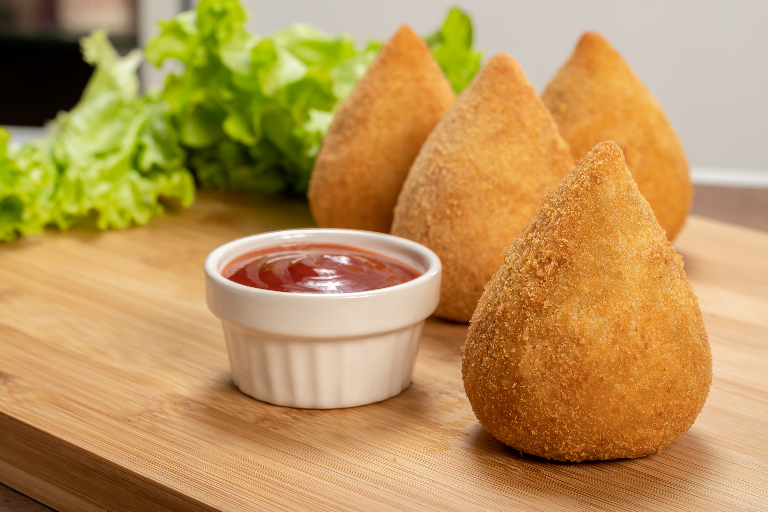 Brazilian Coxinha Chicken Traditional Brazilian Snack