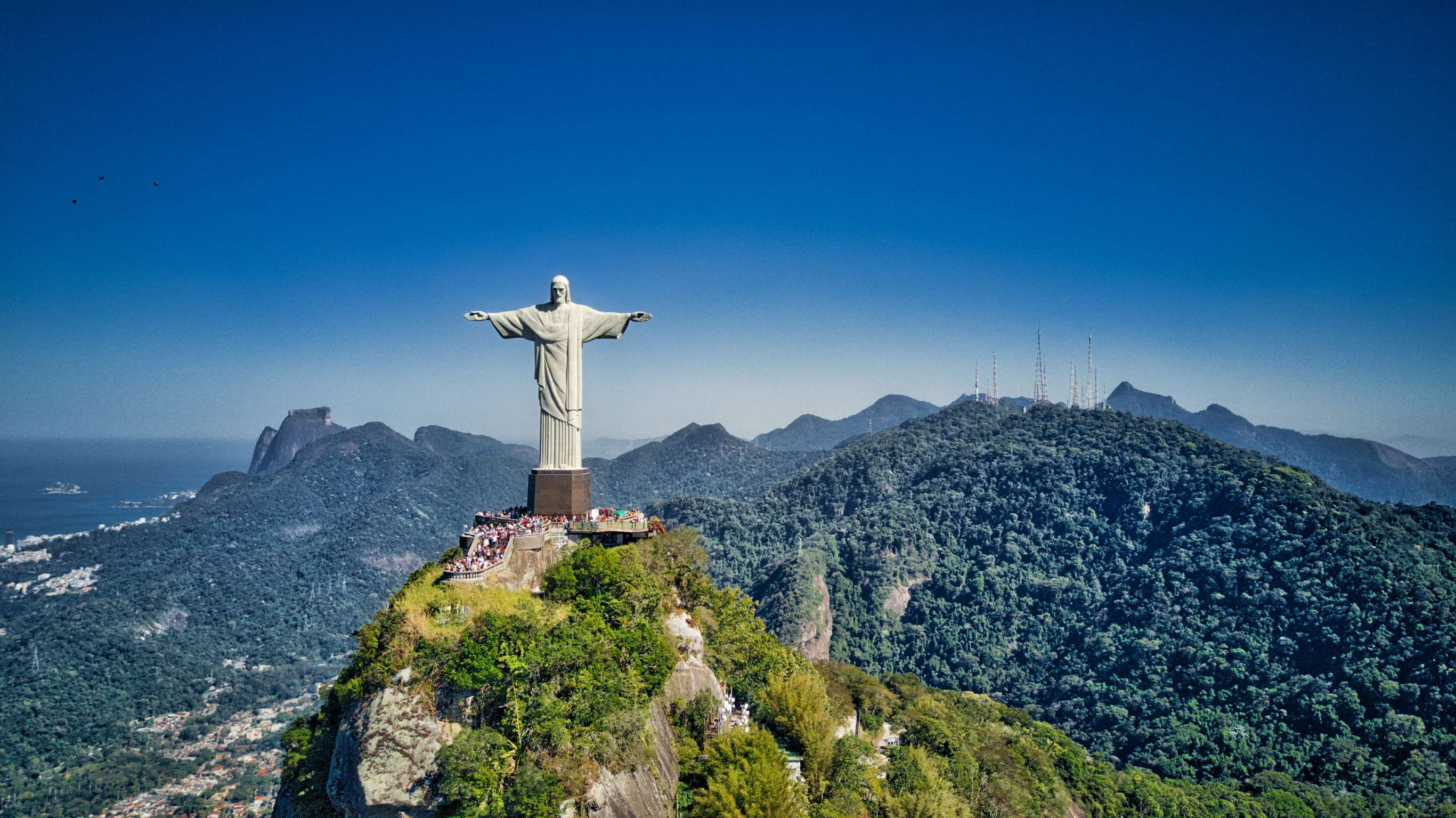 Christ The Redeemer In Rio De Janeiro