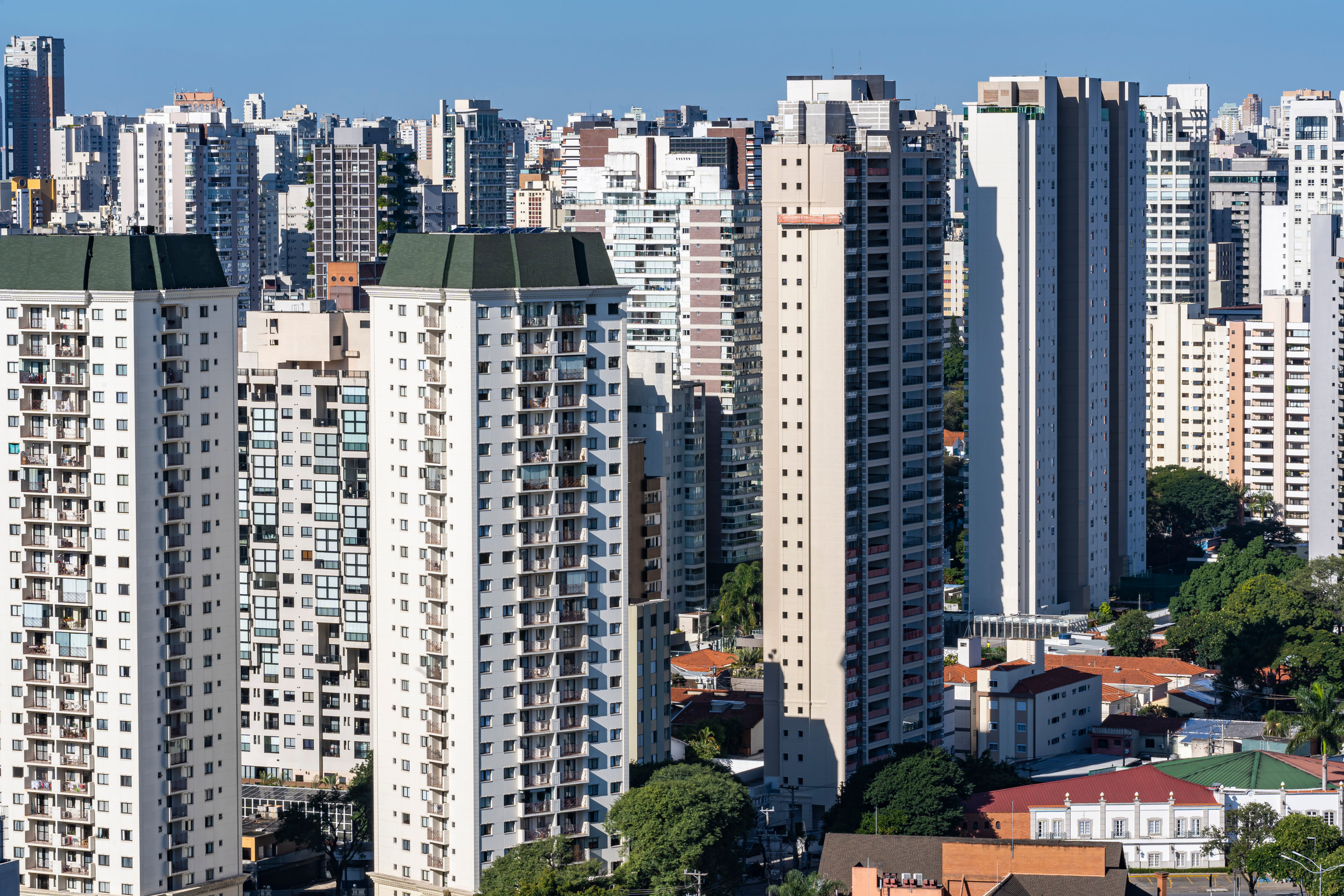 Gebouwen In Sao Paulo Brazilië Zuid Amerika