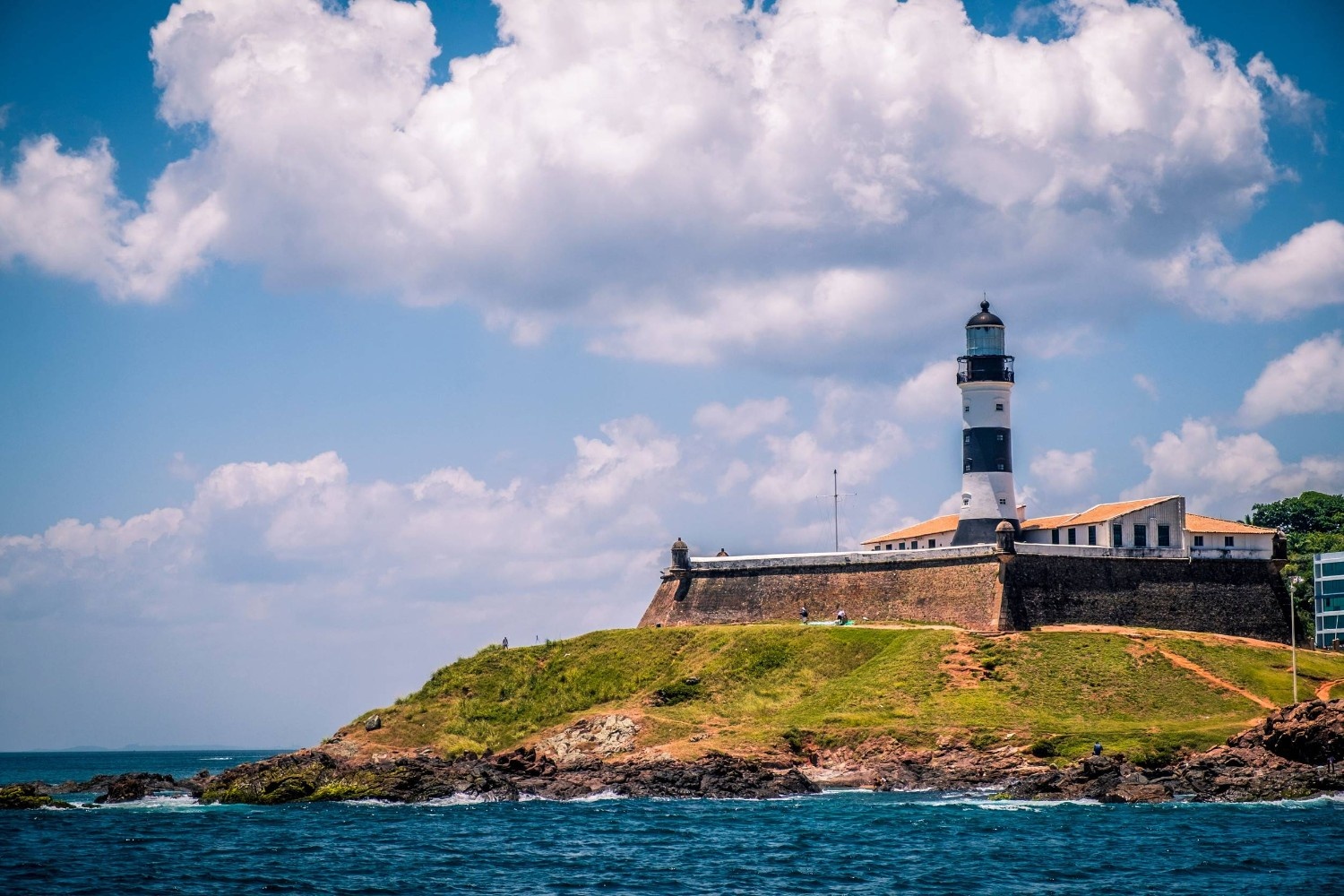 Lighthouse Found In Farol Da Barra In Salvador