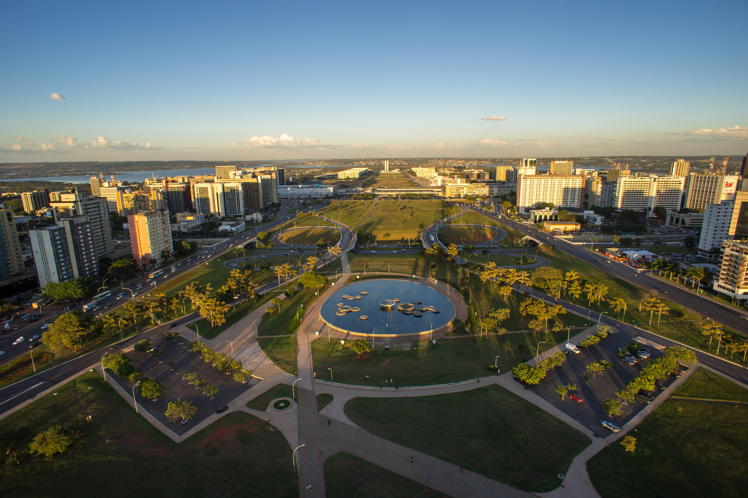 Panoramic View Of Brasilia Brasil