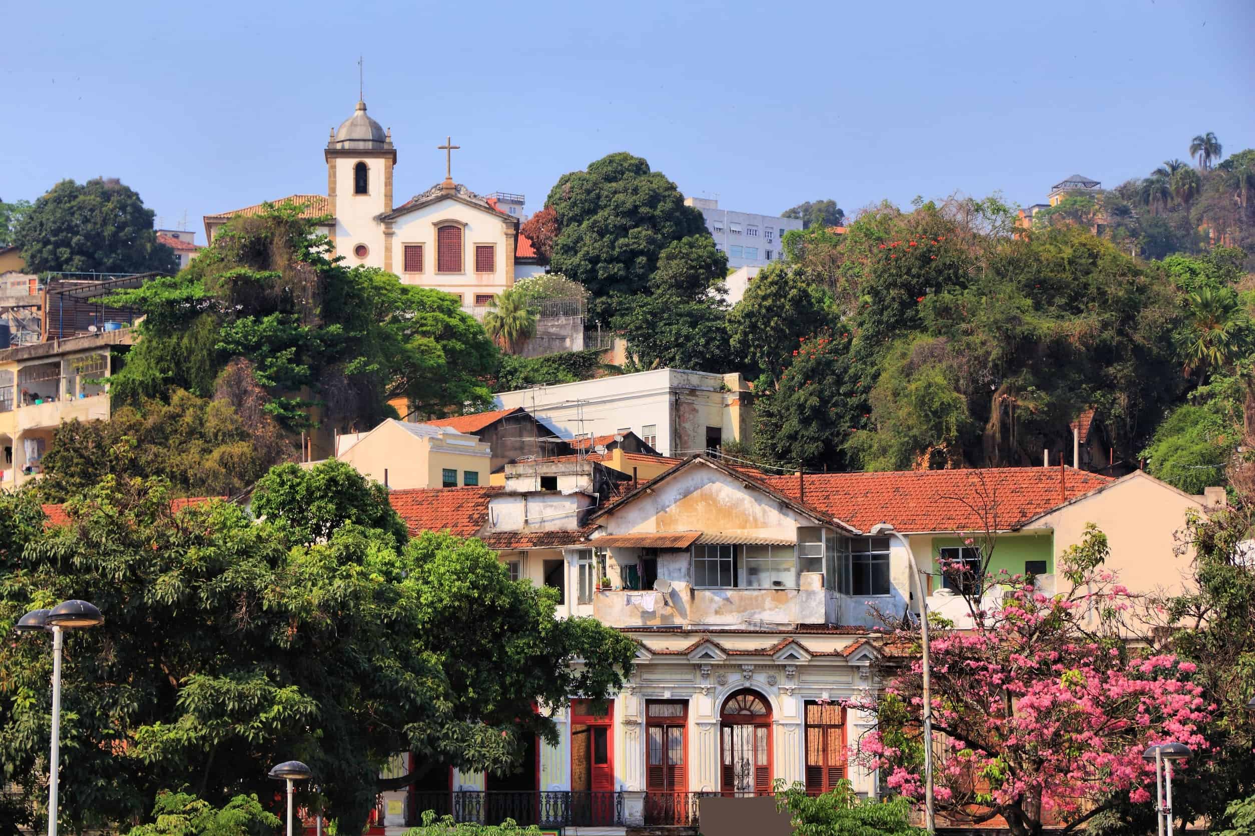 Santa Teresa buildings in Rio de Janeiro