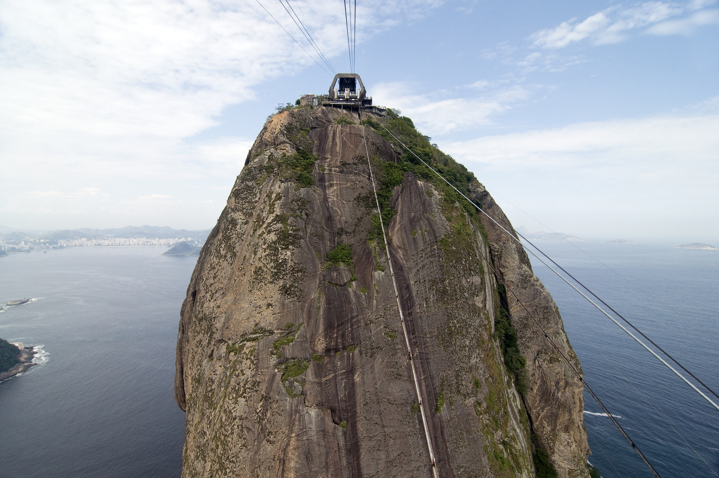 Sugar Loaf Mountain Close Up Rio De Janeiro Brazil