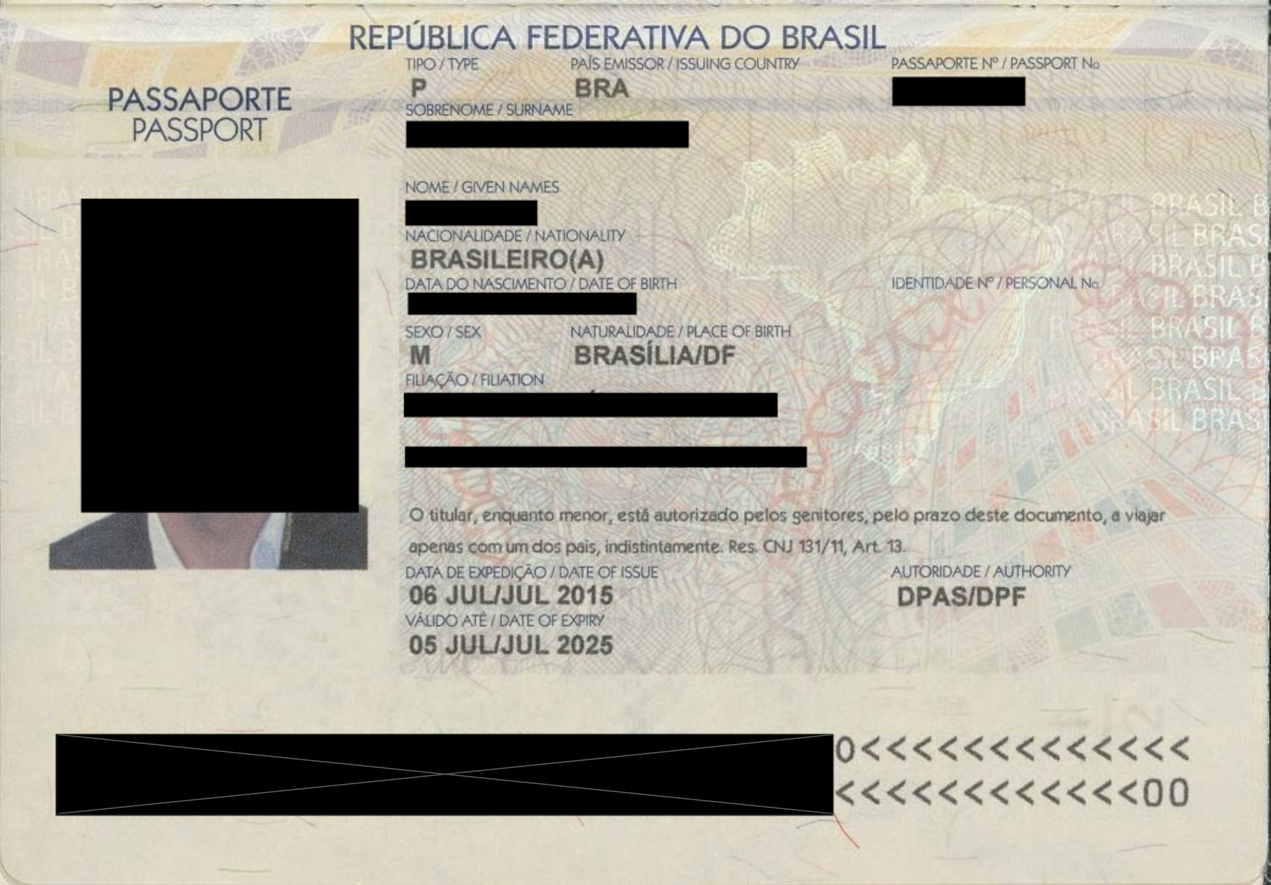 Passport Bio-Page