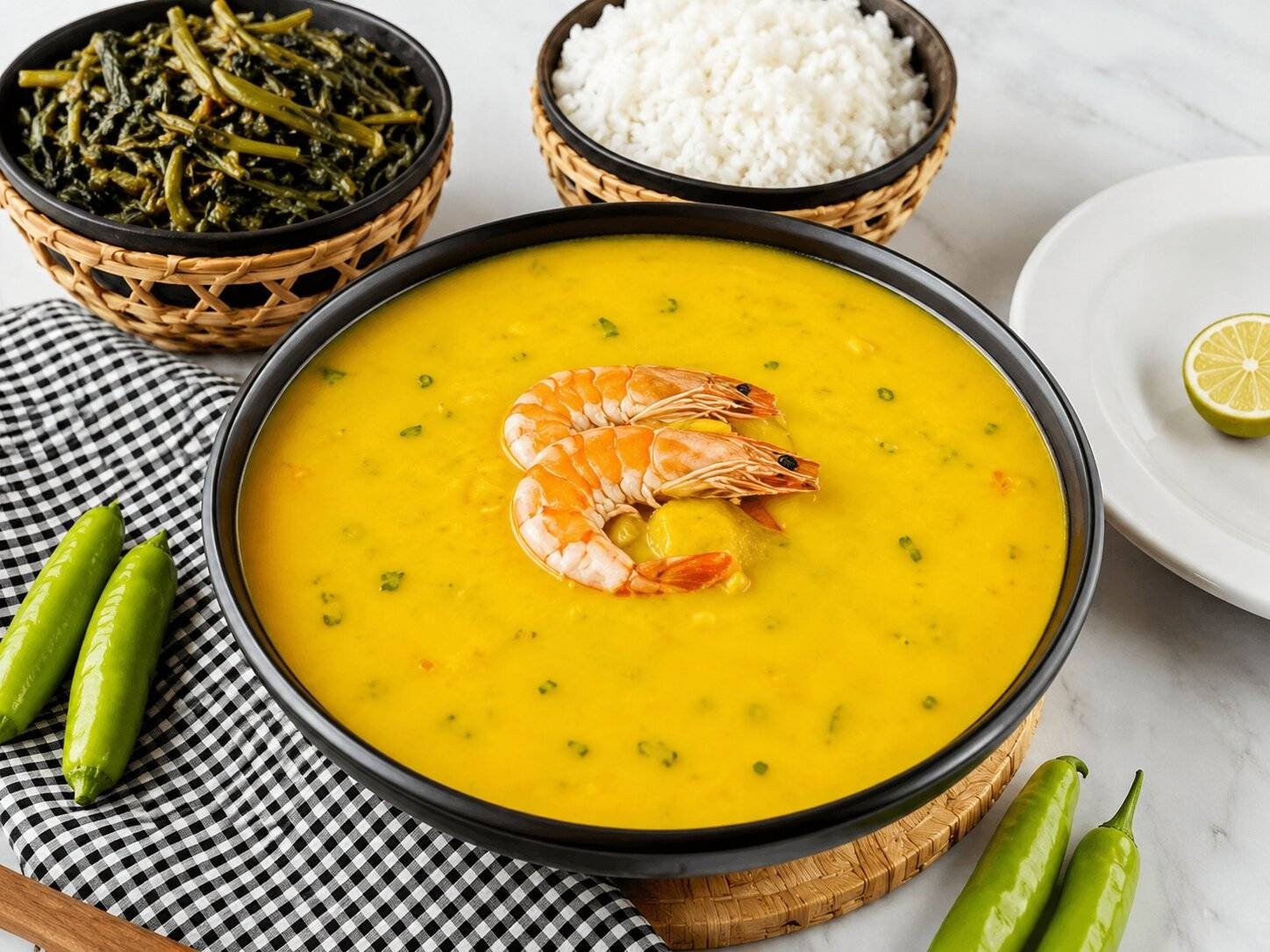 Vatapa With Shrimp On Top